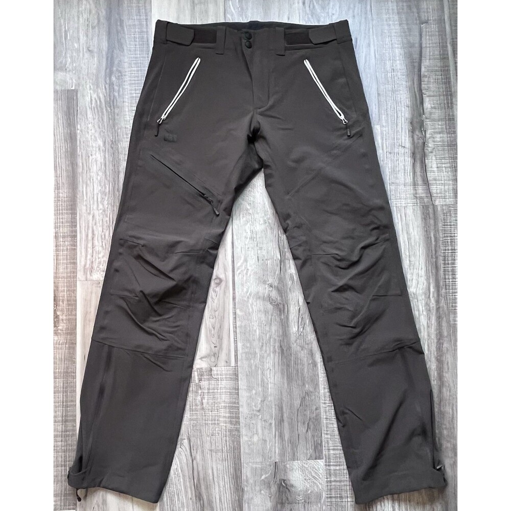 Helly Hansen OBS Beijing 2022 Olympic Ski Pant Brown Large Waterproof Crew Issue